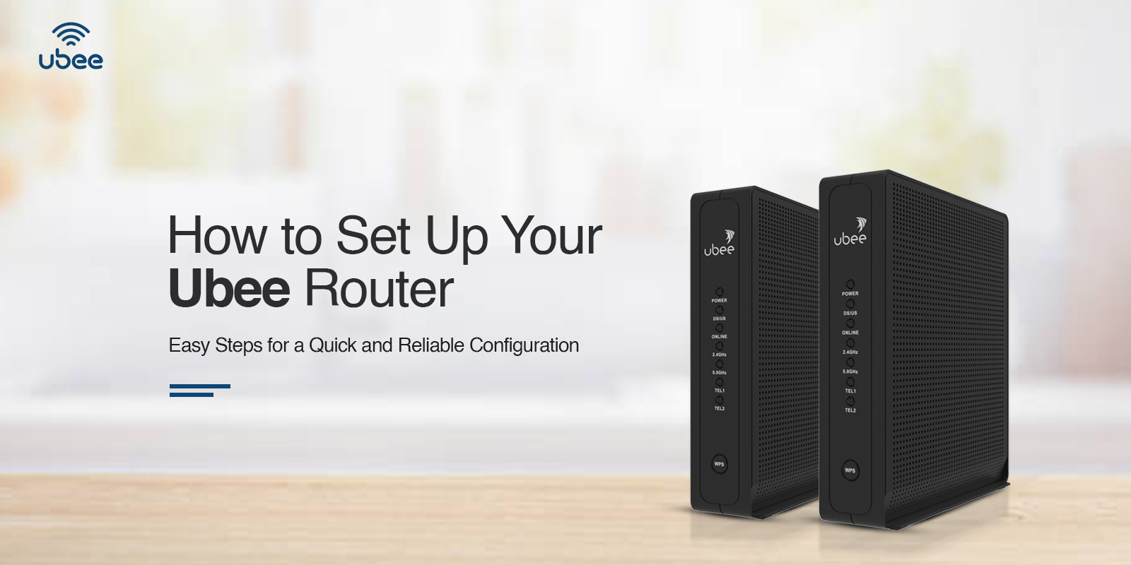 Ubee Router setup